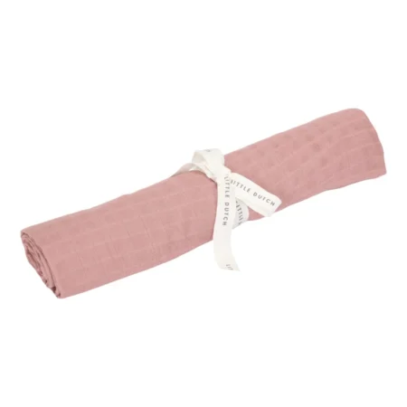 Little Dutch Κουβερτάκι αγκαλιάς Yπνου 120x120 Pure Pink Blush