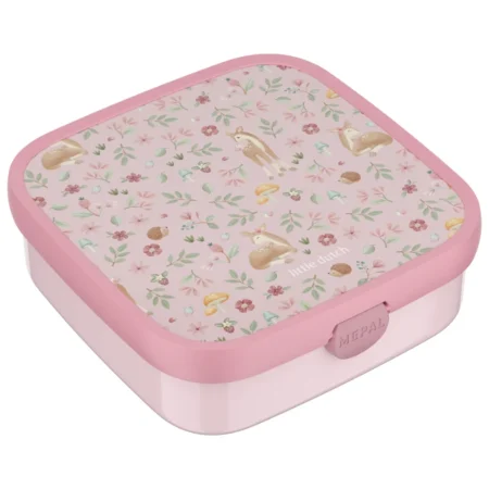 Little Dutch Φαγητοδοχείο με 3 διαμερίσματα 1250ml Campus Fairy Garden