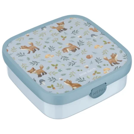 Little Dutch Φαγητοδοχείο με 3 διαμερίσματα 1250ml Campus Forest Friends