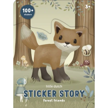 Little Dutch Σετ 100 Αυτοκόλλητα Forest Friends